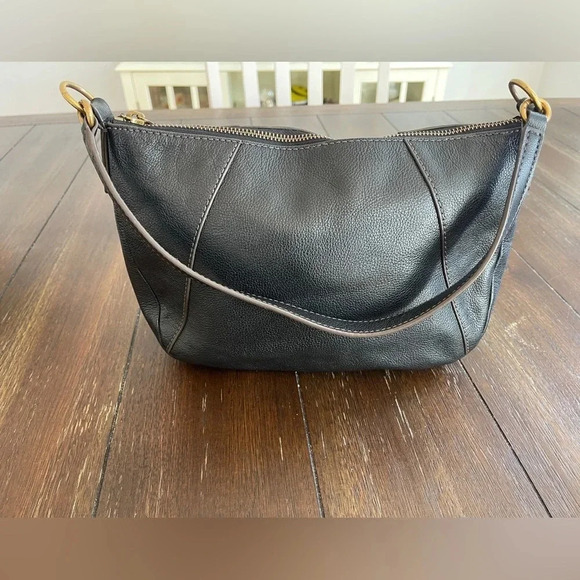 Fossil leather shoulder bag - Picture 3 of 12